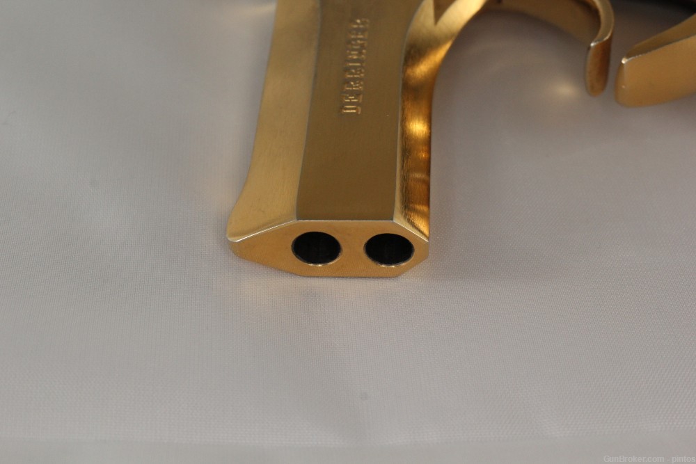 High Standard Derringer 22 Mag gold plated-img-15