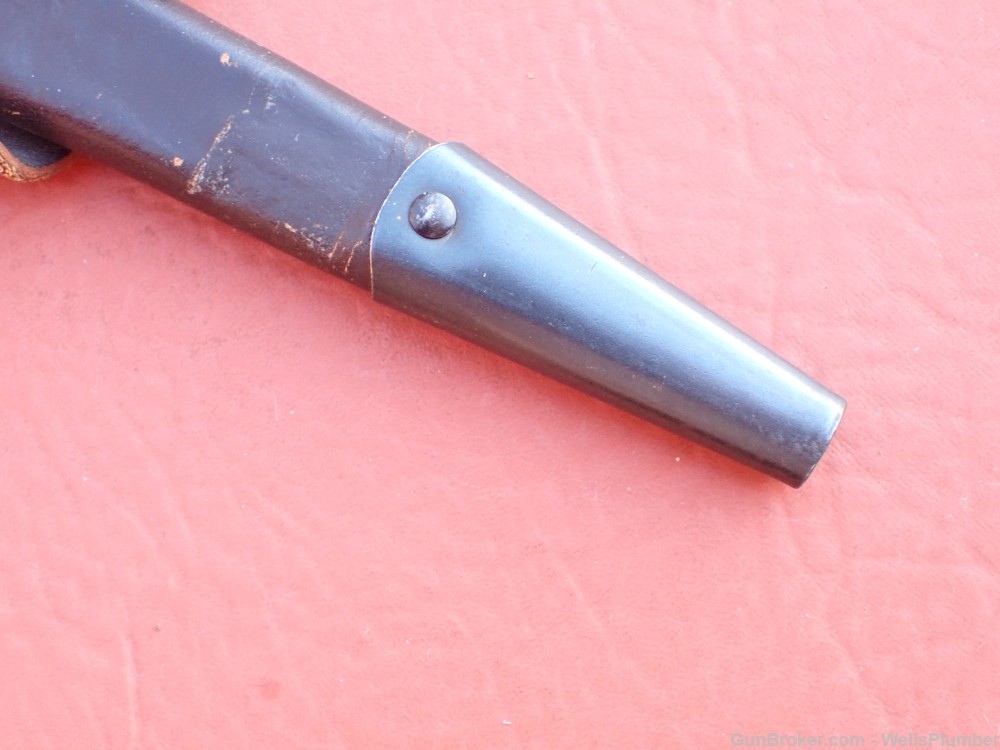 BRITISH WWII 3RD PATTERN F/S STILETTO FIGHTING KNIFE WITH ORIGINAL SCABBARD-img-27