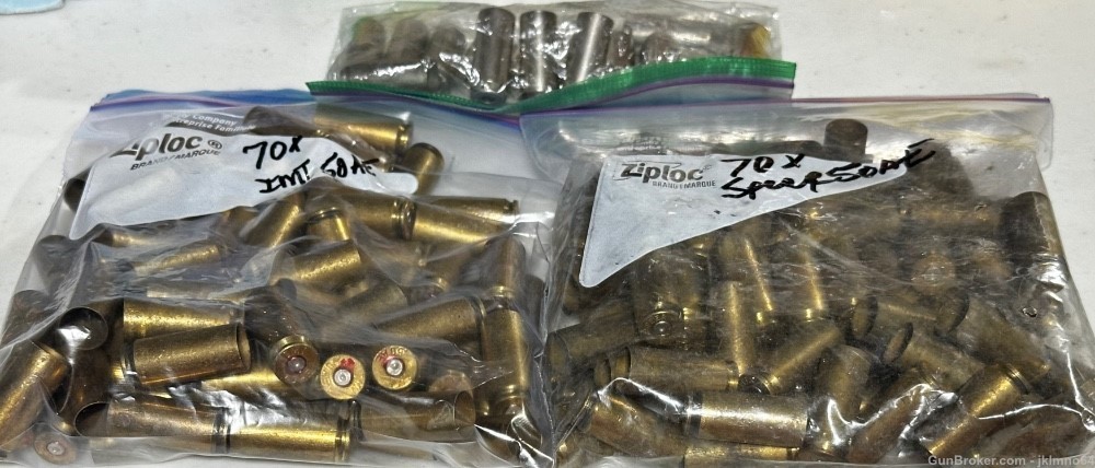 290 pieces of Hornady - IMI - Speer 50 AE 1x fired brass -img-1