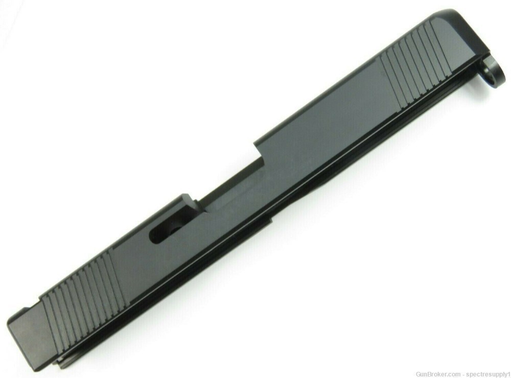 New 9mm Stainless Slide for Glock 17 Gen 1-3 Black Melonite Finish G17-img-4