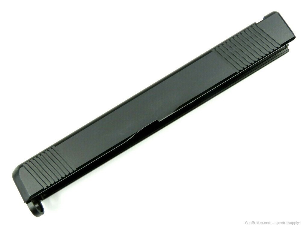 New 9mm Stainless Slide for Glock 17 Gen 1-3 Black Melonite Finish G17-img-3