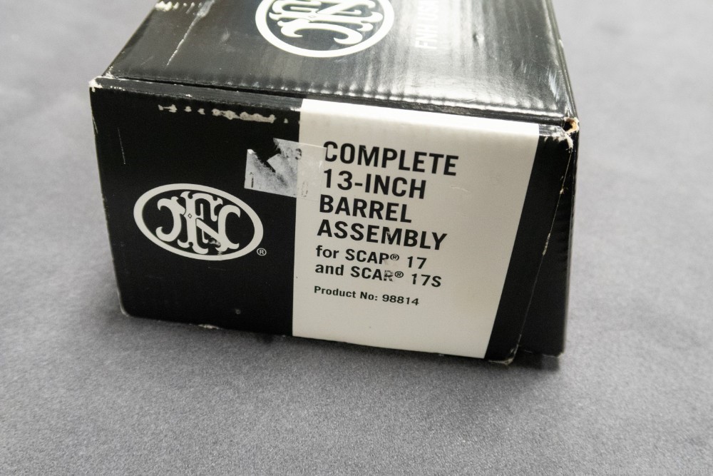 FN SCAR 17/17S 13" BBL Assembly, .308 Win, 13", 1:12 Twist (Factory Sealed)-img-4