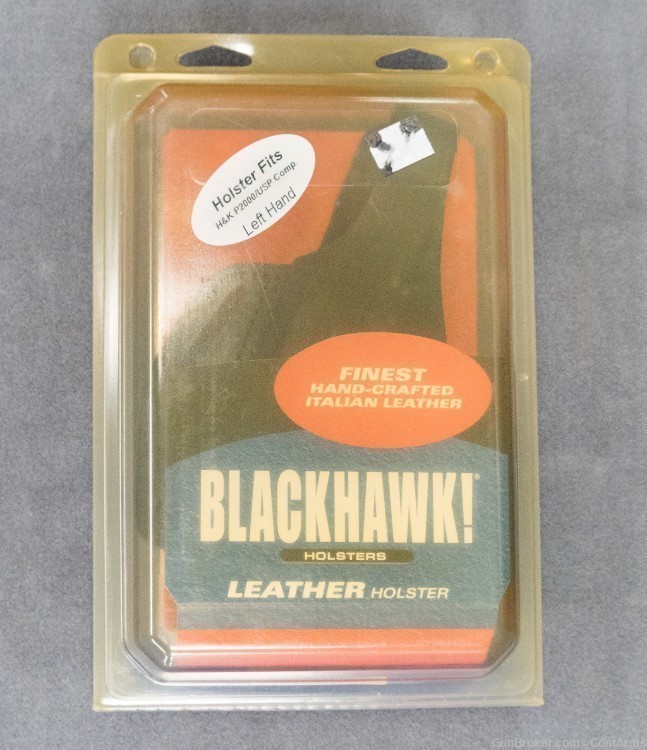 Blackhawk LH OWB 3-Slot Leather Pancake Holster for H&K P2000/USP-C-img-3