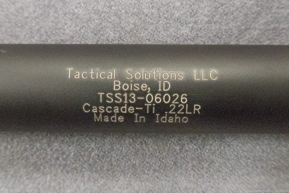 Tactical Solutions Cascade Ti .22LR Suppressor-img-1