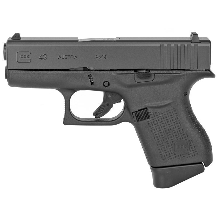 Glock 43 9mm G43 3.41" Barrel 6 rd. 2 mags UI4350201 CCW NEW IN BOX NIB-img-3