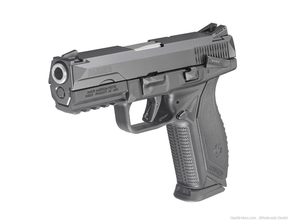 RUGER AMERICAN DUTY PISTOL 9mm with Safety 8608 4.2" 17 rd 2 Mags ON SALE-img-2
