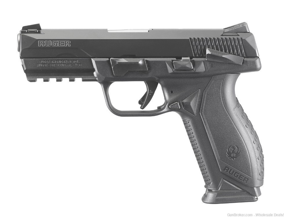 RUGER AMERICAN DUTY PISTOL 9mm with Safety 8608 4.2" 17 rd 2 Mags ON SALE-img-0