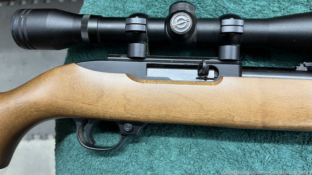 2000 Ruger 10/22 Carbine with scope, 25 round mag  p/n 01103 1103-img-4