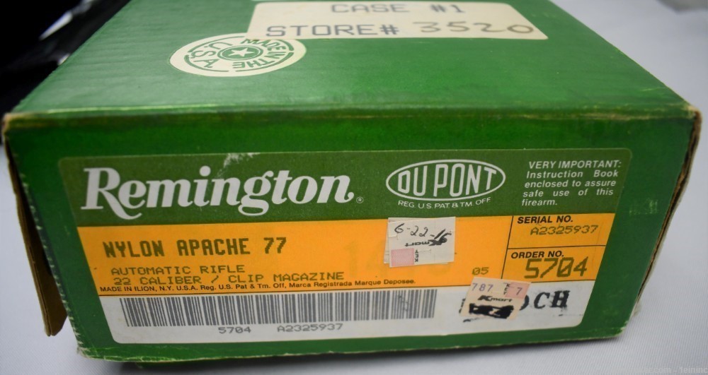 Remington Nylon 77 Apache Green Box Fantastic!      Free Shipping-img-16
