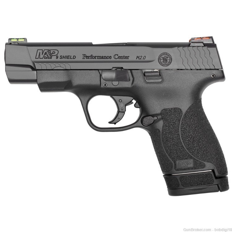 Smith & Wesson 11787 Performance M&P Shield M2.0 9MM 4" 7+1 NO CC FEES-img-0