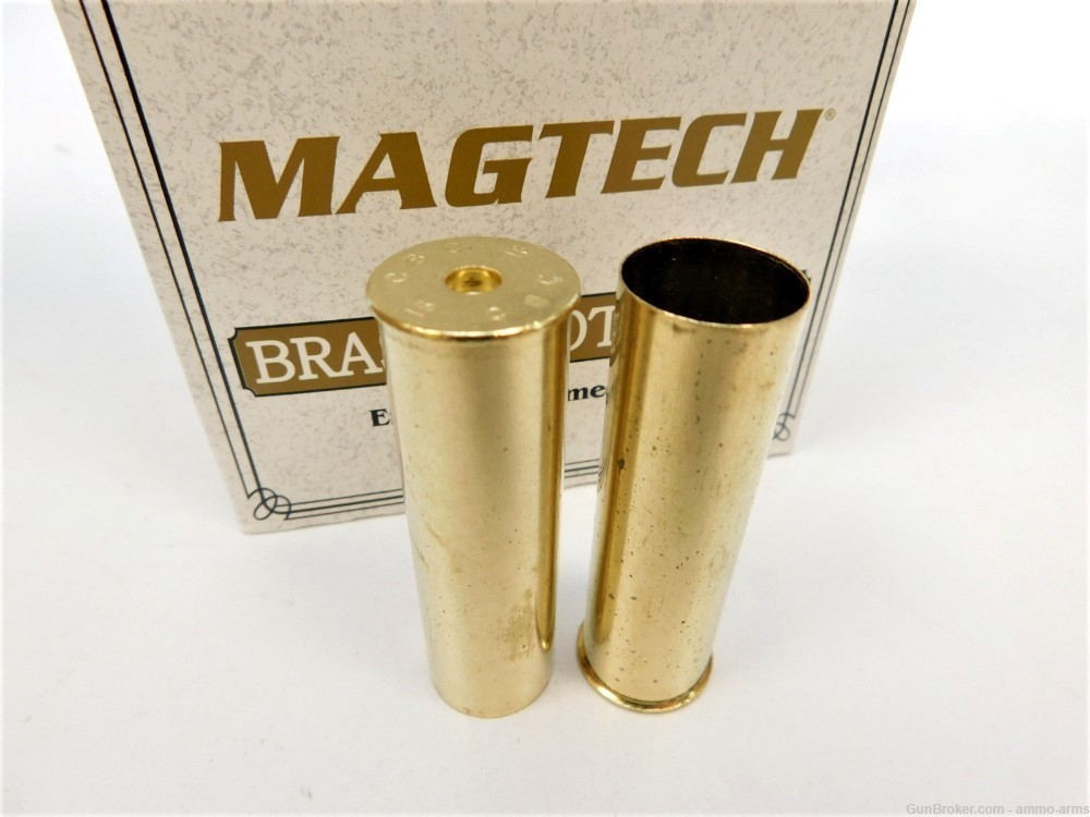 50 Magtech Brass Shotgun Shotshell Hull Casings for Black Powder 16 Gauge-img-2