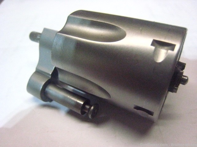 S&W J Cylinder Stainless 5 Shot .38 Spl With Yoke and Rod Fits: 60 649 642 -img-0
