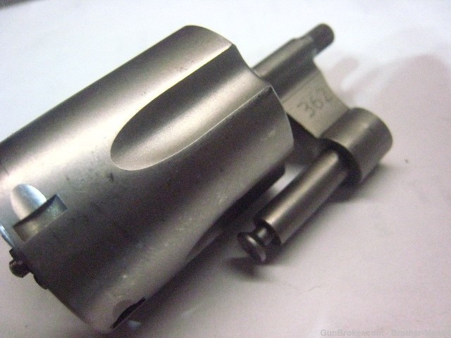 S&W J Cylinder Stainless 5 Shot .38 Spl With Yoke and Rod Fits: 60 649 642 -img-2