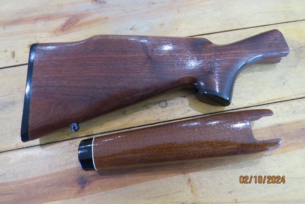 Remington 760 7600 Factory Walnut Stock Set REFINISHED-img-0