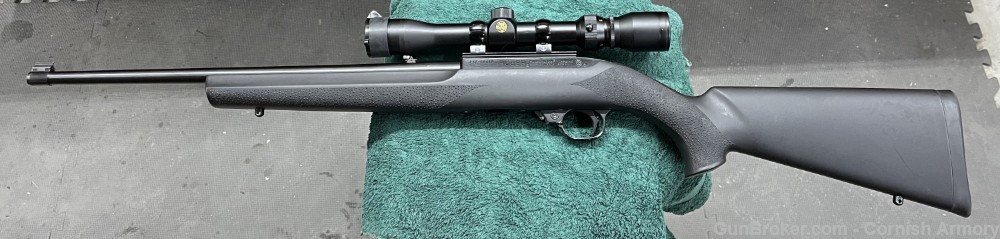 1993 Ruger 10/22 Carbine with scope, Hogue stock p/n 01103 1103-img-2