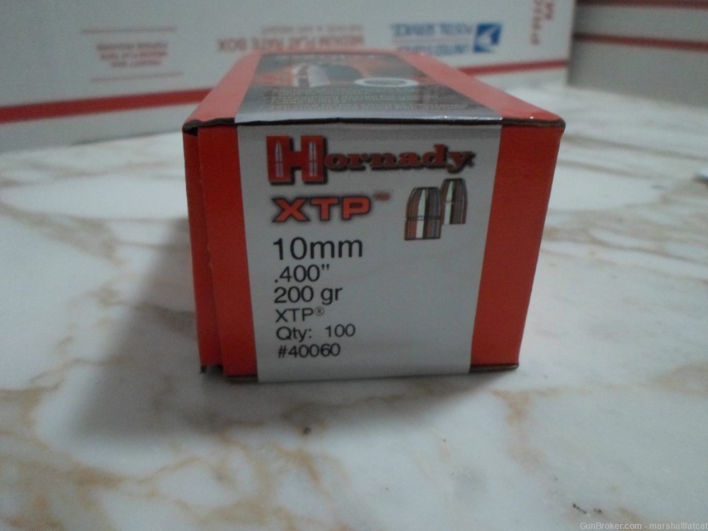 Hornady XTP 10mm .400" Dia 200 Gr XTP #40060 100ct-img-0