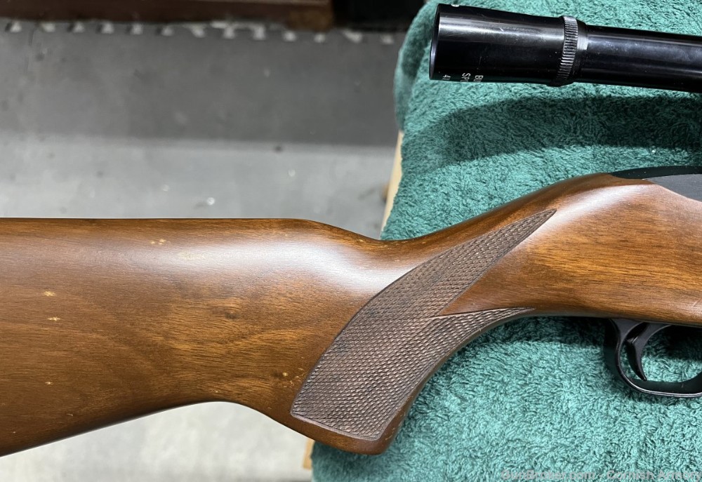 scoped Ruger 10/22 Deluxe Sporter Carbine w/checkered walnut stock-img-12