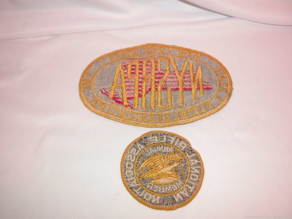 NRA Annual Member & New York State Rifle & Pistol Association Inc. Patches-img-1