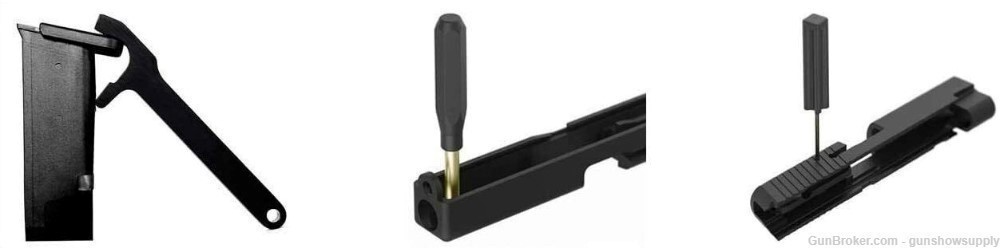 Glock Tool Kit - Front Sight Tool Mag Plate Removal Pin Punch -img-1
