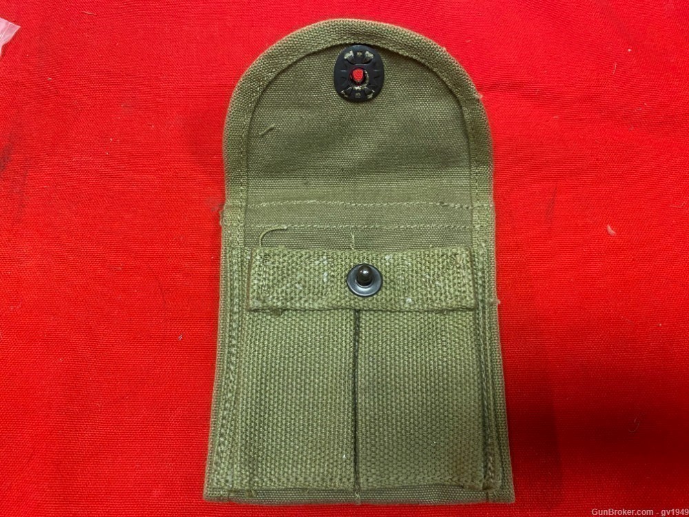 WW2 mint unissued M1 Carbine stock pouch (khaki and green available) -img-2