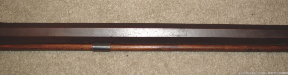 1840's REMINGTON Marked 36 cal. New England  Underhammer Percussion Rifle-img-10
