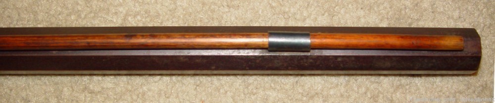 1840's REMINGTON Marked 36 cal. New England  Underhammer Percussion Rifle-img-15