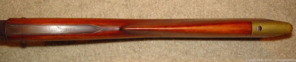 1840's REMINGTON Marked 36 cal. New England  Underhammer Percussion Rifle-img-19