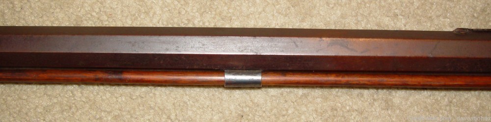 1840's REMINGTON Marked 36 cal. New England  Underhammer Percussion Rifle-img-17