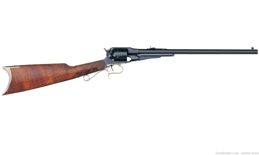 Uberti 1858 New Army Target Carbine Muzzleloader .44 Cal 18" 341200-img-1