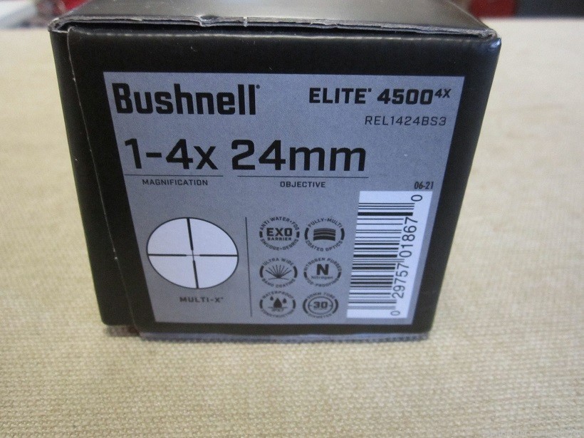Bushnell ELITE 4500 1-4x24  30MM  New in Box-img-2