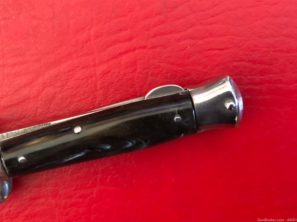 Falcon Famous Blades Italy Manual Lockback Stiletto 7” Rostfrei Knife-img-6