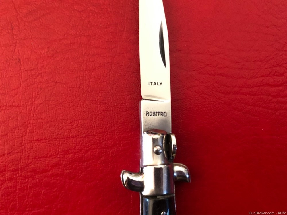 Falcon Famous Blades Italy Manual Lockback Stiletto 7” Rostfrei Knife-img-2