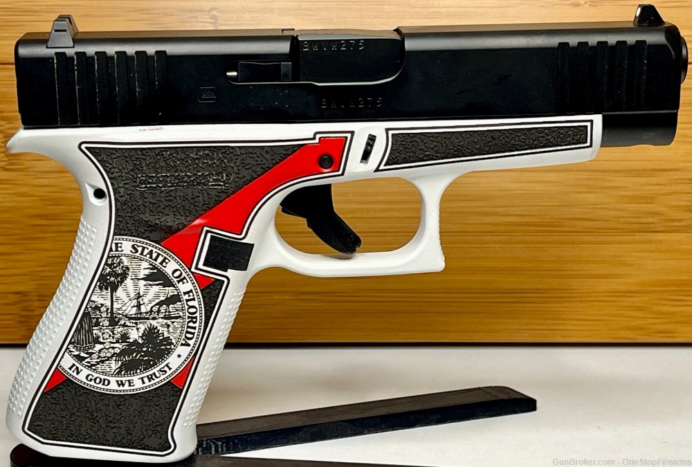 Glock 48 Custom "Florida White" Handgun 9mm Luger-img-1