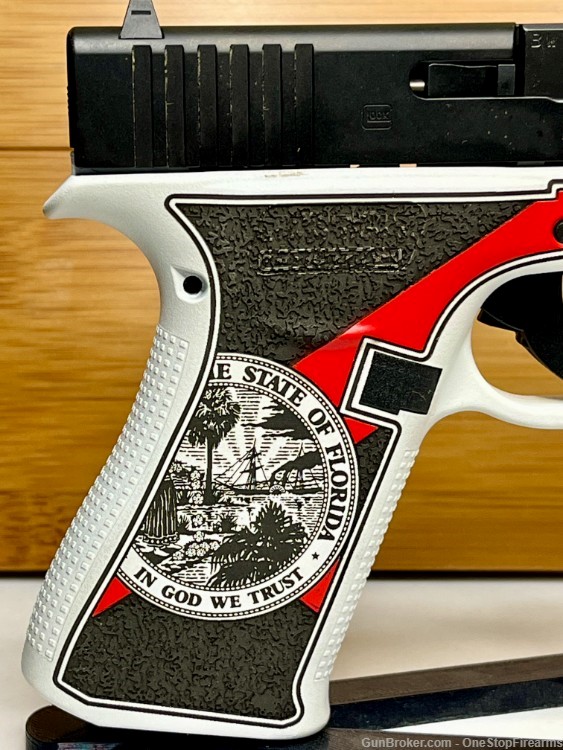 Glock 48 Custom "Florida White" Handgun 9mm Luger-img-3