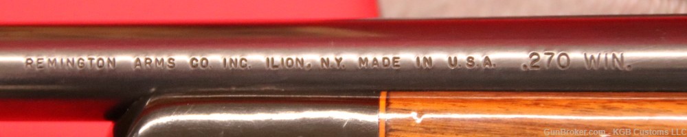 RARE Remington 700 BDL Custom Deluxe LEFT HANDED 270 WIN Nikon Vintage NICE-img-4
