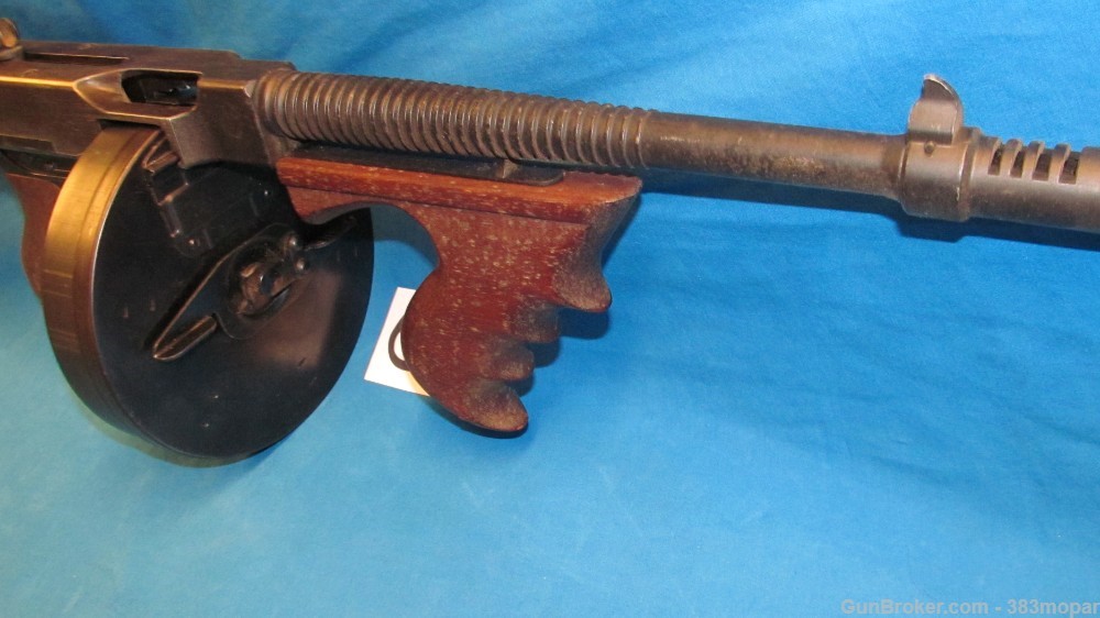 (C) MGC 1921 Thompson SMG Modelgun Corporation Tokyo Japan Blank Firing Gun-img-6