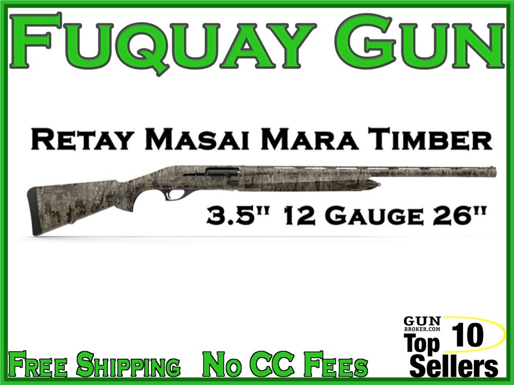 Retay Masai Mara Timber 12GA 26" T251TMBR-26 Realtree Timber Masai-Mara-img-0
