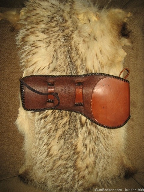 BEAUTIFUL EL PASO SADDLERY FULLY LINED & LACED CHEYENNE HOLSTER SAA 7.5" !-img-3