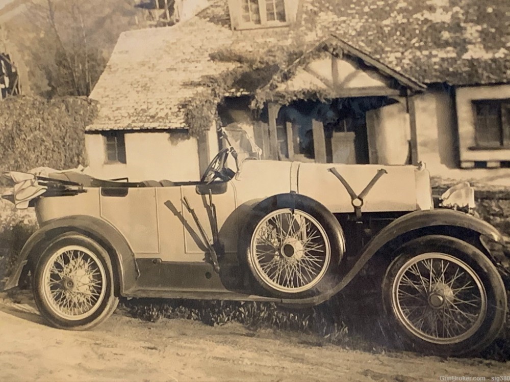 1920s ISOTTA FRAN TOURING CAR ORIGINAL WARNER BROTHER MOVIE STUDIO PHOTO-img-2