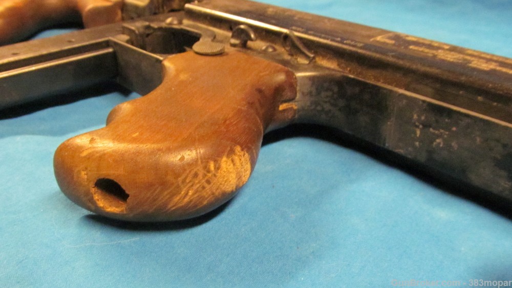 (E) MGC 1921 Thompson SMG Modelgun Corporation Tokyo Japan Blank Firing Gun-img-12