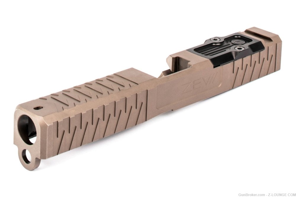ZEV GEN4 Glock 17 Enhanced SOCOM DPP 9mm Slide OR FDE Optic Ready G17 MOS-img-0
