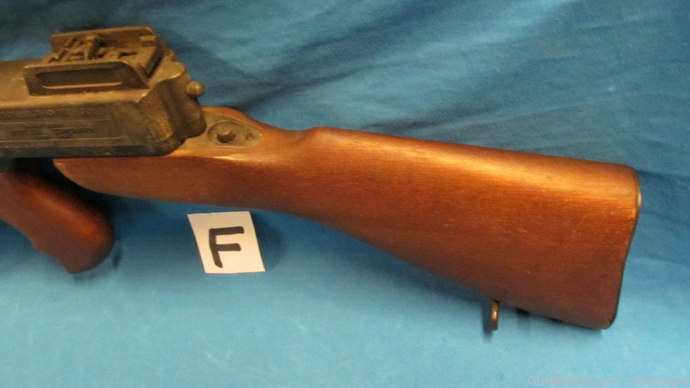 (F) MGC 1921 Thompson SMG Modelgun Corporation Tokyo Japan Blank Firing Gun-img-4