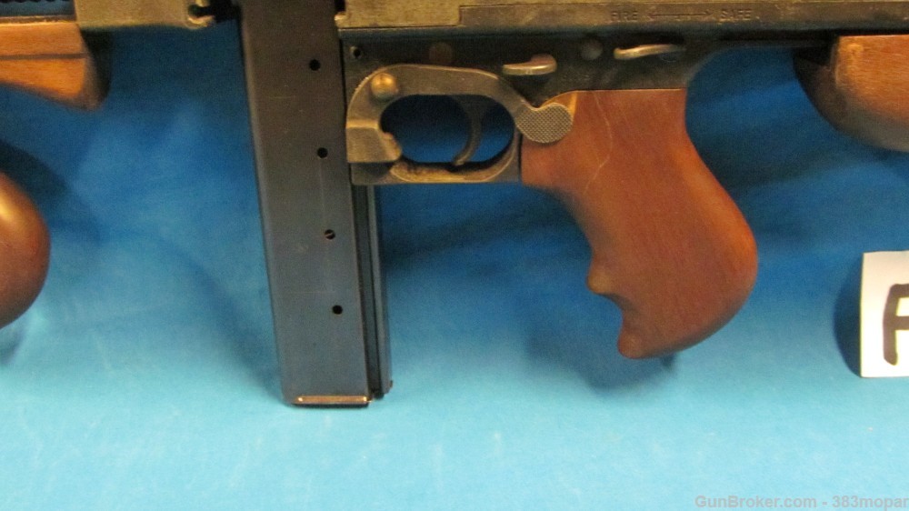 (F) MGC 1921 Thompson SMG Modelgun Corporation Tokyo Japan Blank Firing Gun-img-3