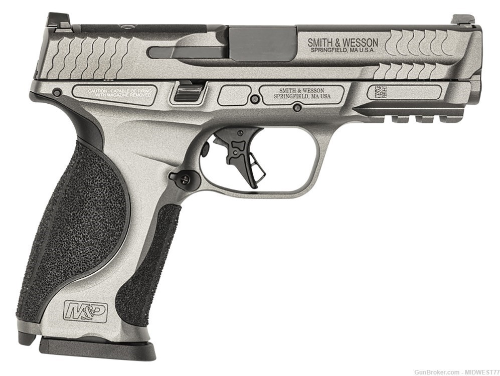 Smith & Wesson 13194 M&P M2.0 Optic Ready 9mm Luger 17+1 4.25''-img-0