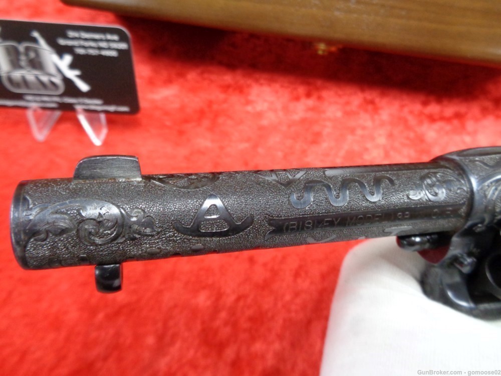 RARE 1902 Colt SAA Bisley CATTLE BRAND Engraved 1st Generation I TRADE BUY-img-17