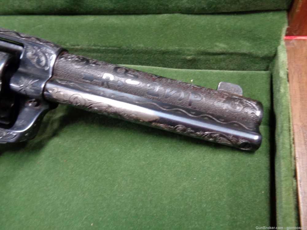 RARE 1902 Colt SAA Bisley CATTLE BRAND Engraved 1st Generation I TRADE BUY-img-59