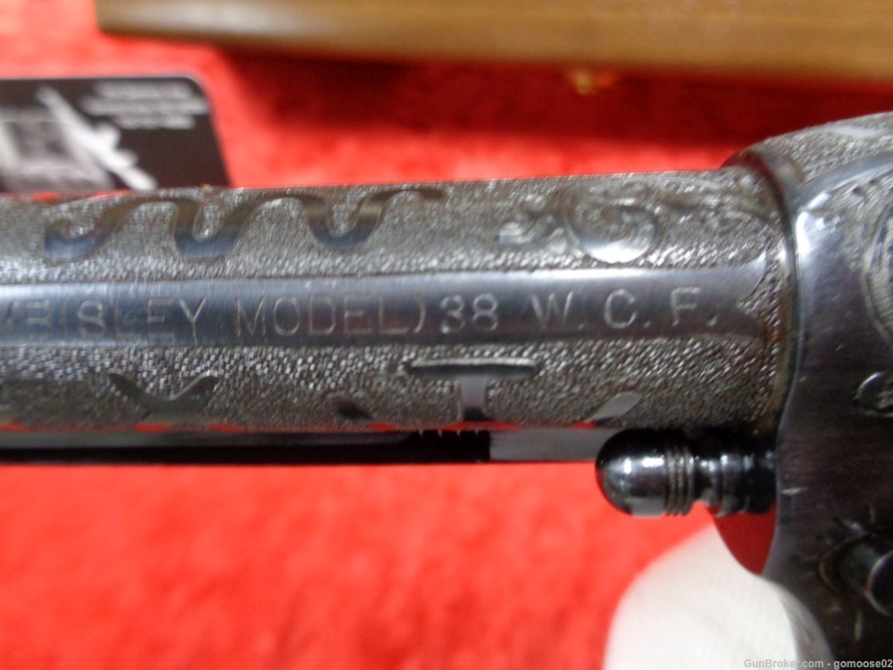 RARE 1902 Colt SAA Bisley CATTLE BRAND Engraved 1st Generation I TRADE BUY-img-16