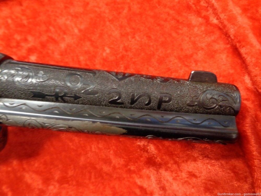 RARE 1902 Colt SAA Bisley CATTLE BRAND Engraved 1st Generation I TRADE BUY-img-49