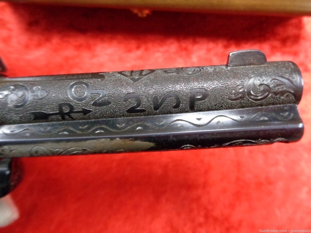 RARE 1902 Colt SAA Bisley CATTLE BRAND Engraved 1st Generation I TRADE BUY-img-13