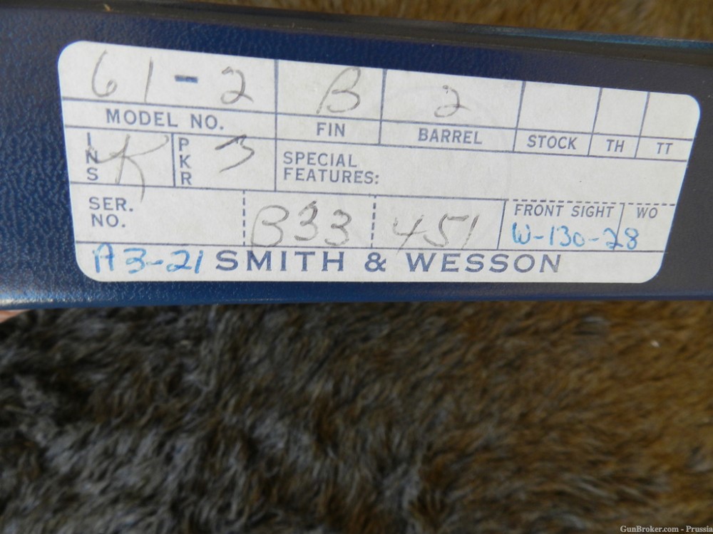 Smith & Wesson Model 61-2 Escort 22LR NIB-img-12